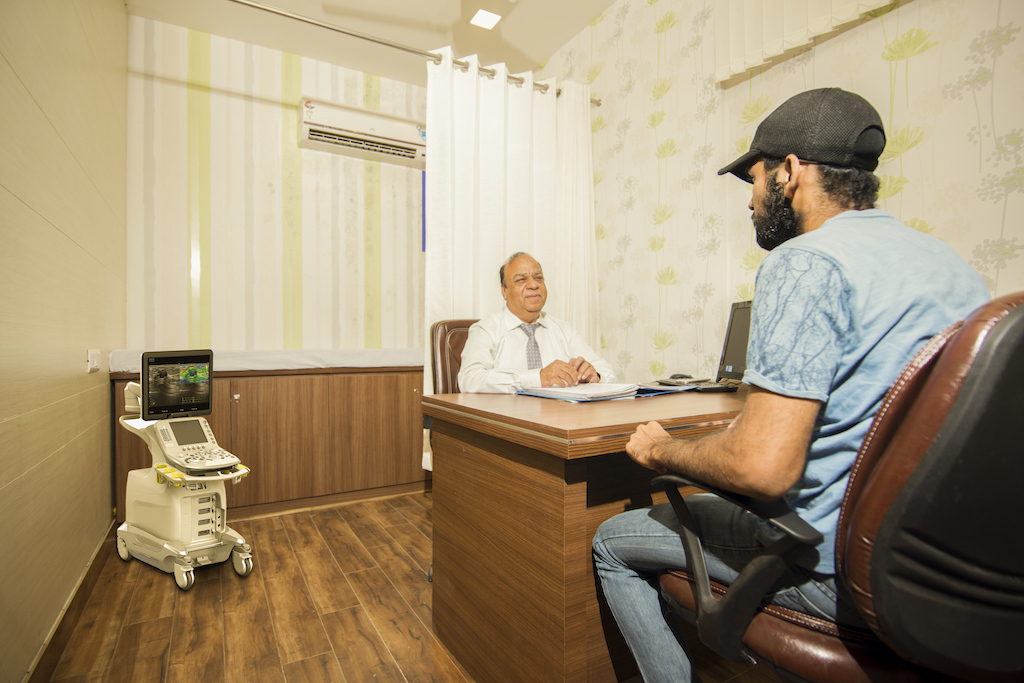 Ultrasound Room & Medical Examination